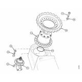 Case CX350DLC Hydraulic Final Drive Motor